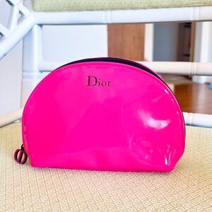 Dior Patent Leather Cosmetic Pouch NWOT